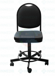 Кресло на винтовой опоре без подлокотников КР15